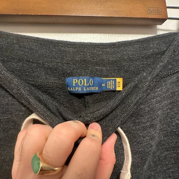 Men's polo Ralph  Lauren Gray Sweatpants - Picture 7 of 13